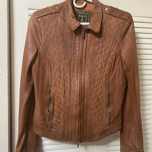 Leonardo da Vinci leather jacket S/M